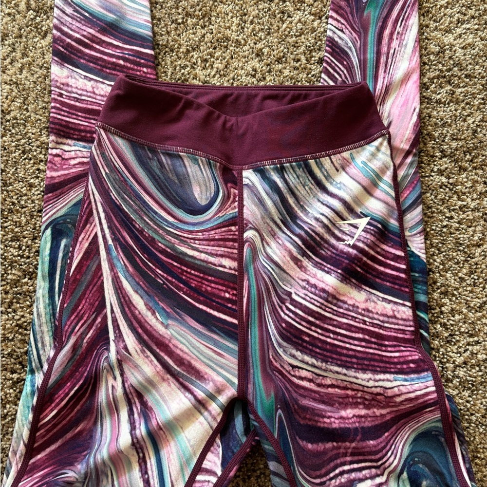 Gymshark Estrada Earl Marl Full Length Leggings Extra High Wasted